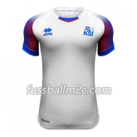 Fußballtrikots Island Auswärts Trikotsatz WM 2018